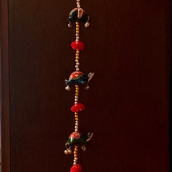 Lacquered Turtles Wall Door Hanging Garland Strand - Picture 5 of 8